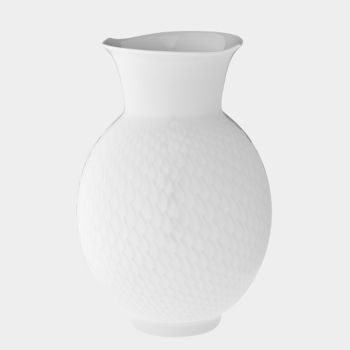 Meissen Porzellan Wellenspiel Relief Vase 20,5 cm