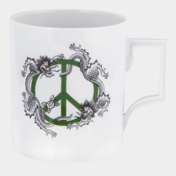 Peace Olive Green Kaffeebecher