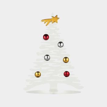Alessi Bark for Christmas Weihnachtsbaum weiß 