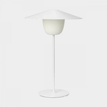 Blomus Ani mobile LED-Tischleuchte weiß Höhe 49 cm