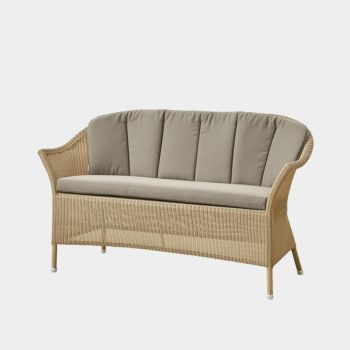 Cane-line Lansing 2-Sitzer Sofa natural - taupe