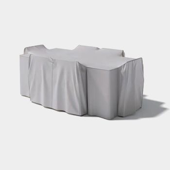 Dedon Husse für Tibbo Esstisch 199 x 103 cm mit 6 Stühlen