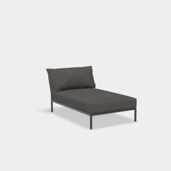 Houe Level 2 Lounge Chaiselongue dark grey Basic Dark Grey