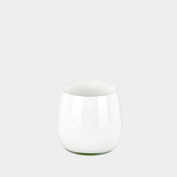 Lambert Pisano Vase weiß 17 x 18 cm