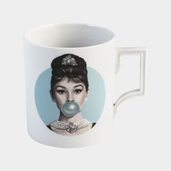 Meissen Audrey blau Henkelbecher, 0.25 L