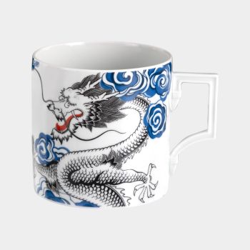 Meissen Big Mug Porzellan Henkelbecher Glücksdrache