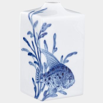 Cosmopolitan Blue Treasures Fisch Vase