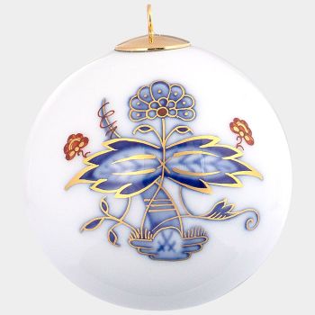 Meissen Raumschmuck Kugel Zwiebelkante