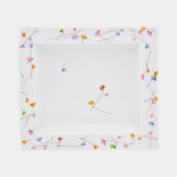 Meissen Porzellan Vide-Poche Precious Flowers 21 x 18,5 cm