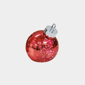 Sompex Ornament XXL Weihnachtskugel mit LED Ø 20 cm Rot