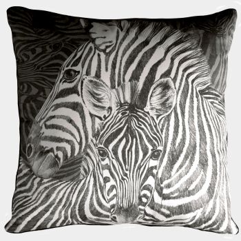 Taitu Wild Spirit Kissen Zebra 48 x 48 cm