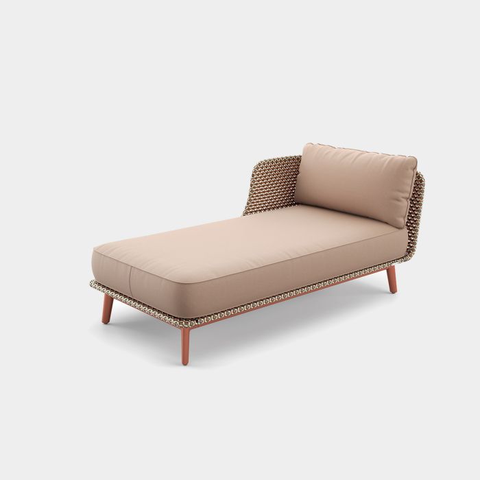 Mbarq Daybed rechts chestnut