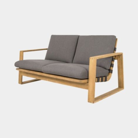 Cane-line Endless Soft 2-Sitzer Sofa inkl. Kissensatz grey