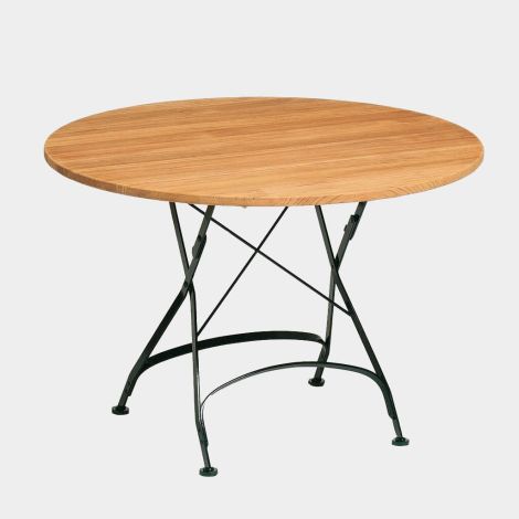 Weishäupl Classic Tisch dunkelgrün Ø 75 cm
