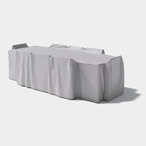 Dedon Husse für Mbrace Esstisch 270 x 90 cm mit 8 Stühlen
