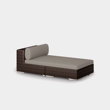 Dedon Lounge Daybed java