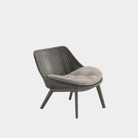 Dedon Mbrace Club Chair Aluminium arabica