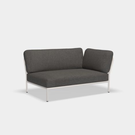 Houe Level Lounge Sofa rechts Basic Dark Grey