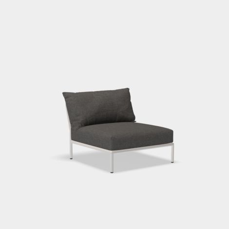 Houe Level 2 Lounge Chair Muted White Dark Grey Basic