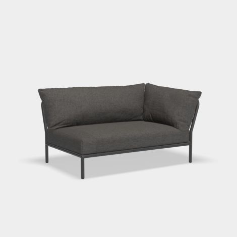 Houe Level 2 Lounge Sofa rechts Dark Grey Basic