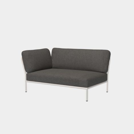 Houe Levvel Lounge Sofa links Muted white Dark grey basic