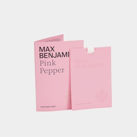 Max Benjamin Pink Pepper Water Duftkarte