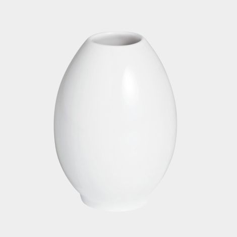Meissen Vase weiß 8,5 cm