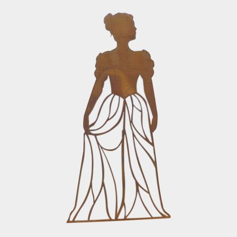 Saremo Rankhilfe "Mademoiselle" mit Kleid 170 cm