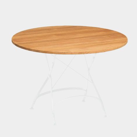 Weishäupl Classic Tisch weiß Ø 110 cm