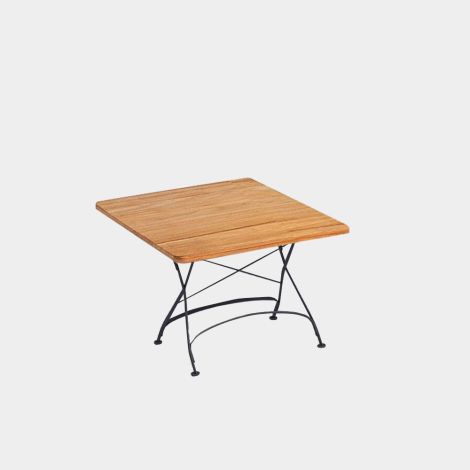 Weishäupl Classic Tisch dunkelgrün 80 x 80 cm