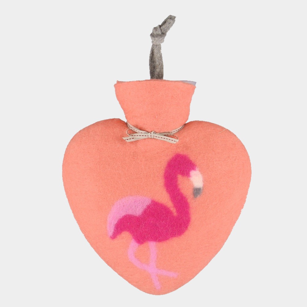 Dorothee Lehnen Wärmflasche Flamingo lachs online kaufen | Zawoh