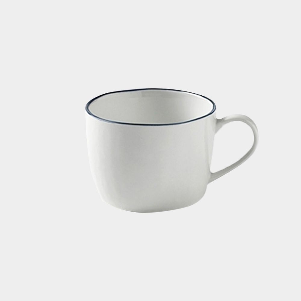 Piana Kaffeetasse Rand basaltgrau