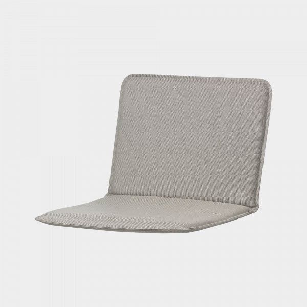 YUA Sitzauflage melange gray 39 x 66 cm