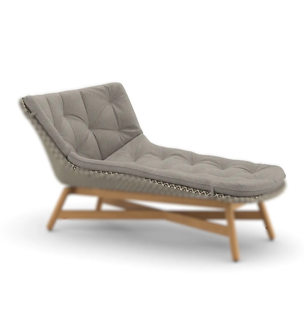 Polsterauflage für Mbrace Daybed Stoff taupe