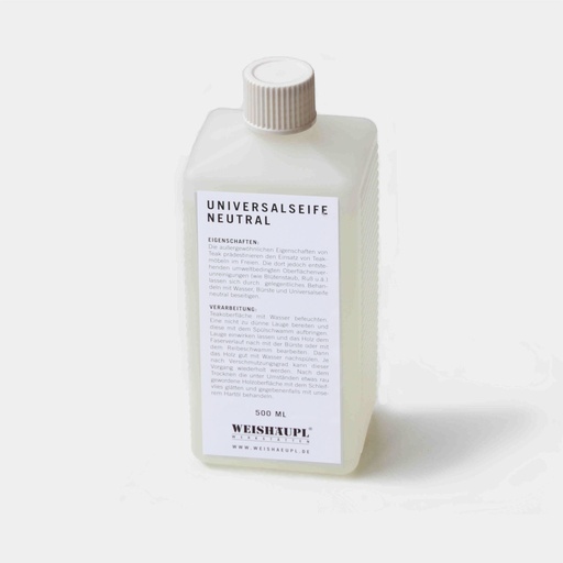 [PF000010] Universalseife 0,5 Liter / Teakholz-Pflege