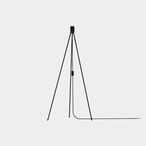 [4016] Tripod Floor Leuchtengestell schwarz