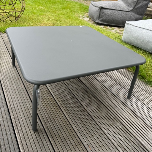 [62193-AS] YUA Loungetisch 80 x 80 cm granite gray Ausstellungsstück